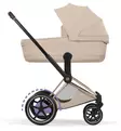 Cybex ePriam Style Sähköavusteiset Lastenvaunut Starttipaketti Cloud T turvakaukalolla ja jalustalla rose gold cozy beige wauva - Yhdistelmävaunut - 526000255SPYCB - 5
