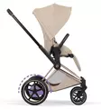 Cybex ePriam Style Sähköavusteiset Lastenvaunut Starttipaketti Cloud T turvakaukalolla ja jalustalla rose gold cozy beige wauva - Yhdistelmävaunut - 526000255SPYCB - 9