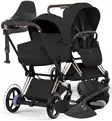 Cybex ePriam Style Sähköavusteiset Lastenvaunut Starttipaketti Cloud T turvakaukalolla ja jalustalla rose gold sepia black wauva - Yhdistelmävaunut - 526000255SPYSB - 1