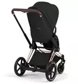 Cybex ePriam Style Sähköavusteiset Lastenvaunut Starttipaketti Cloud T turvakaukalolla ja jalustalla rose gold sepia black wauva - Yhdistelmävaunut - 526000255SPYSB - 12