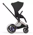 Cybex ePriam Style Sähköavusteiset Lastenvaunut Starttipaketti Cloud T turvakaukalolla ja jalustalla rose gold sepia black wauva - Yhdistelmävaunut - 526000255SPYSB - 9