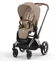 Cybex Priam 4 Lastenvaunujen Starttipaketti lisävarusteilla cozy beige wauva - Yhdistelmävaunut - 521002319-PLVCB - 3
