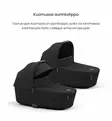 Cybex Priam 4 Lastenvaunujen Starttipaketti lisävarusteilla black wauva - Yhdistelmävaunut - 521002319-SPLVSB - 7