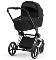 Cybex Priam 4 Lastenvaunujen Starttipaketti lisävarusteilla black wauva - Yhdistelmävaunut - 521002325-SPLVSB - 2