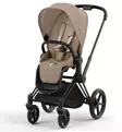 Cybex Priam 4 Lastenvaunujen Starttipaketti lisävarusteilla cozy beige wauva - Yhdistelmävaunut - 521002331-PLVCB - 3