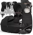 Cybex Priam 4 Lastenvaunujen Starttipaketti lisävarusteilla musta wauva - Yhdistelmävaunut - 521002337-SPLVSB - 1