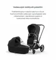 Cybex Priam 4 Lastenvaunujen Starttipaketti turvakaukalolla ja jalustalla + Snøgga lämpöpussi wauva - Yhdistelmävaunut - 521002331-SNPCB - 15