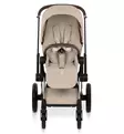 Cybex Priam Style Lastenvaunujen Starttipaketti Cloud T turvakaukalolla ja jalustalla chrome brown cozy beige wauva - Yhdistelmävaunut - 526000201SPYCB - 10