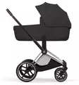 Cybex Priam Style Lastenvaunujen Starttipaketti Cloud T turvakaukalolla ja jalustalla chrome brown sepia black wauva - Yhdistelmävaunut - 526000201SPYSB - 5