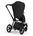 Cybex Priam Style Lastenvaunujen Starttipaketti Cloud T turvakaukalolla ja jalustalla matt black sepia black wauva - Yhdistelmävaunut - 526000211SPYSB - 12