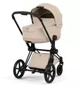 Cybex Priam Style Lastenvaunut matt black cozy beige wauva - Yhdistelmävaunut - 526000211-PYCB - 1