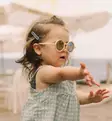 Olivio&Co Lasten Aurinkolasit 0-2v Round Desert Sand wauva - Lasten ja vauvojen aurinkolasit - ES101-CB - 10