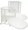 Stokke Sleepi Mini V3 Pinnasänky Big Bundle Starttipaketti white wauva - Pinnasängyt ja kehdot - 591302-PBB - 1