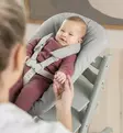Stokke Tripp Trapp syöttötuoli newbornset vastasyntyneelle StormGrey Wauva - Syöttötuolit - 100125-KNB - 3