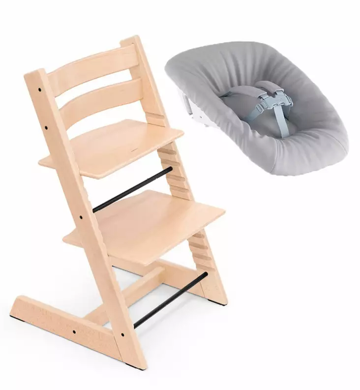 Stokke Tripp Trapp sy=C3=B6tt=C3=B6tuoli newbornset vastasyntyneelle n=
atural Wauva - Syöttötuolit - 100101-KNB - 1