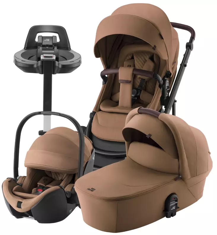 Britax Smile 5Z Lastenvaunujen Starttipaketti lux warm caramel wauva - Yhdistelmävaunut - 2000040856-SPB - 1