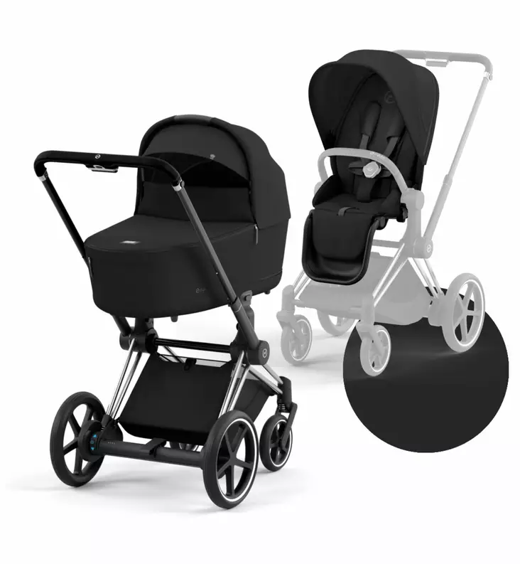 Cybex_ePriam4_yhdistelmävaunut_SepiaBlack_ChromeBlack_wauva - Yhdistelmävaunut - 521002357-PCHBLSEB - 40