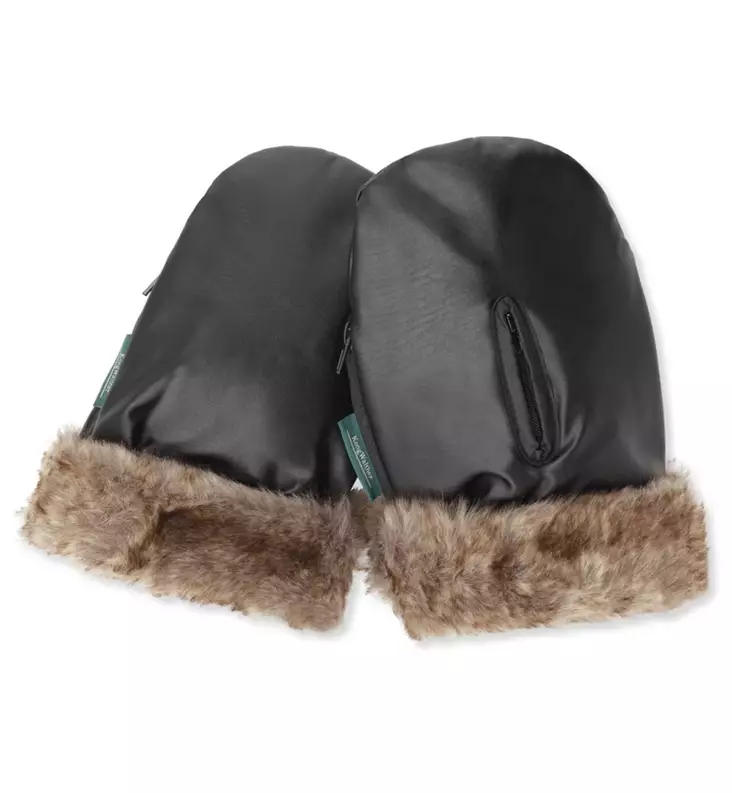 kong.walther vaunuhanskat black fur wauva - Lämpöpussit ja jalkapeitteet - OE01B - 1