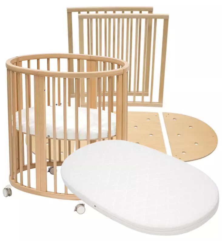 Stokke Sleepi Mini V3 Pinnasänky Big Bundle Starttipaketti natural wauva - Pinnasängyt ja kehdot - 591301-PBB - 1