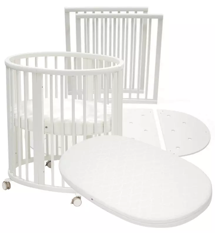 Stokke Sleepi Mini V3 Pinnasänky Big Bundle Starttipaketti white wauva - Pinnasängyt ja kehdot - 591302-PBB - 1