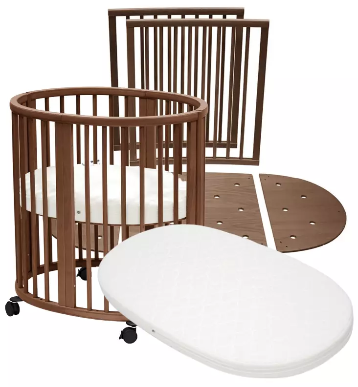 Stokke Sleepi Mini V3 Pinnasänky Big Bundle Starttipaketti warm Brown wauva - Pinnasängyt ja kehdot - 591304-PBB - 1
