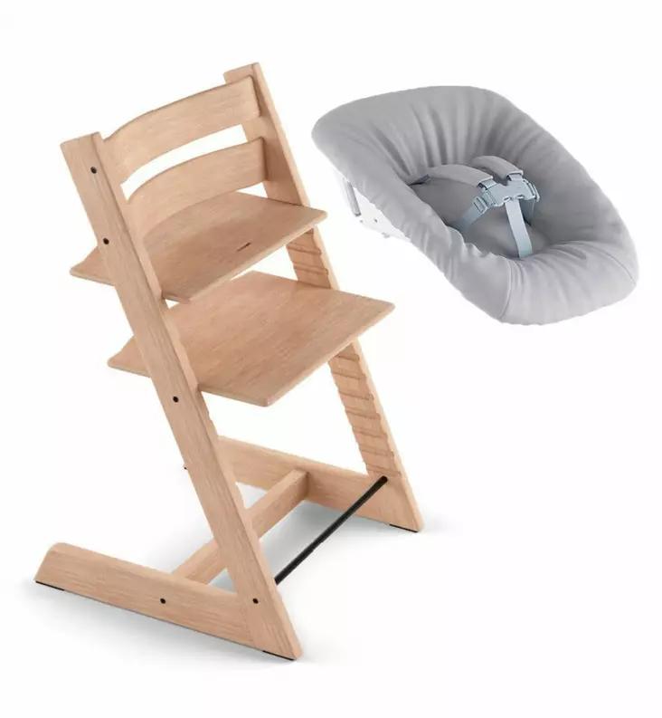 Stokke Tripp Trapp syÃ¶ttÃ¶tuoli newbornset vastasyntyneelle Oak natural Wauva - Syöttötuolit - 495201-KNB - 1