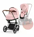 Cybex_Priam4_Yhdistelm=C3=A4vaunut_PechPink_ChromeBrown_Wauva - Yhdistelmävaunut - 521002319-PCHBRPC - 20