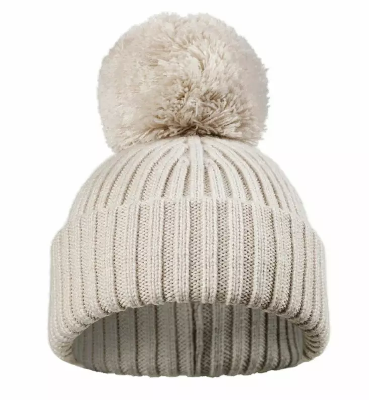 Elodie_Details_vauvan_lasten_villapipo_tupsulla_Creamy_White_wauva - Lasten pipot, hanskat ja kaulurit - 50565105113DC - 1