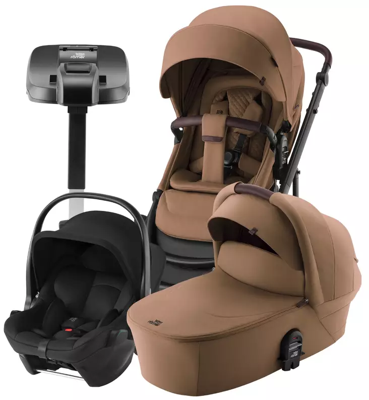 Britax Smile 5Z Lastenvaunujen Starttipaketti lux warm carmel wauva - Yhdistelmävaunut - 2000040856-SPC - 1