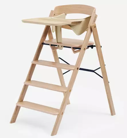 KAOS Klapp Stöttötuoli Starttipaketti vauvasetillä ja tarjottimella oak natural wauva - Syöttötuolit - KLA-OAK-NAT-PVTD - 2