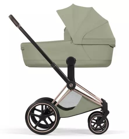 Cybex Priam Style Lastenvaunujen All-in-One Starttipaketti sage green rose gold wauva - Yhdistelmävaunut - 526000221PALLSAGE - 2