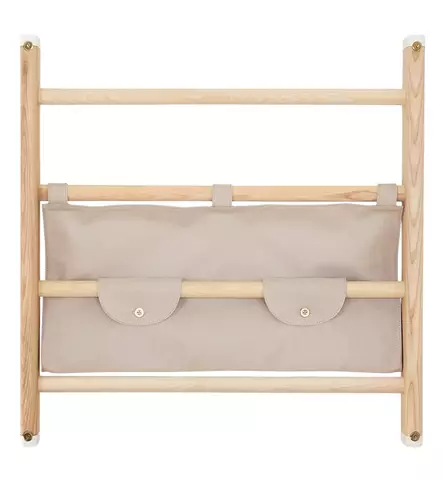 KAOS Endeløs Kangashyllykkö puolapuihin light grey wauva - Leikkipöydät ja -tuolit - END-SHE-GRE - 2