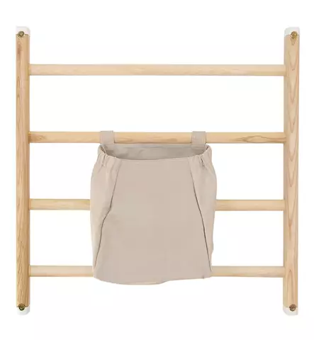 KAOS Endeløs Säilytyspussi puolapuihin Light grey wauva - Leikkipöydät ja -tuolit - END-STO-GRE - 2