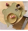 ester ear silicone placemat, nuuroo, wauva, olive green - Ruokailualustat - NU131_OLIVE - 2