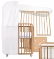 Stokke Nighti Mini All-in-One Starttipaketti natural wauva - Pinnasängyt ja kehdot - 705401-PALLINONE - 1