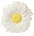 Oli&Carol kukka purulelu kylpylelu vastuullinen eettinen ekologinen wauva - Purulelut - L-DAISY-WHITE - 1