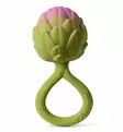 Oli&Carol Artisokka purulelu helistin ekologinen eettinen wauva - Pehmolelut ja helistimet - L-RATTLE-ARTICHOKE - 1