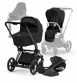 Cybex_ePriam4_Starttipaketti_SepiaBlack_MattBlack_CloudT_BaseT_wauva - Yhdistelmävaunut - 521002365-SPMABLSE - 100