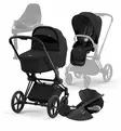 Cybex_Priam4_Starttipaketti_SepiaBlack_MattBlack_Wauva - Yhdistelmävaunut - 521002331-SPMABLSE - 90