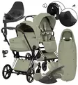 Cybex Priam Style Lastenvaunujen All-in-One Starttipaketti sage green  wauva - Yhdistelmävaunut - 526000201PALLSAGE - 1