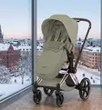 Cybex Priam Style lastenvaunujen All-in-One Starttipaketti sage green matt black wauva - Yhdistelmävaunut - 526000211PALLSAGE - 27