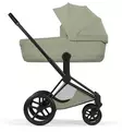 Cybex Priam Style lastenvaunujen All-in-One Starttipaketti sage green matt black wauva - Yhdistelmävaunut - 526000211PALLSAGE - 2