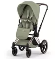 Cybex Priam Style Lastenvaunujen All-in-One Starttipaketti sage green rose gold wauva - Yhdistelmävaunut - 526000221PALLSAGE - 3