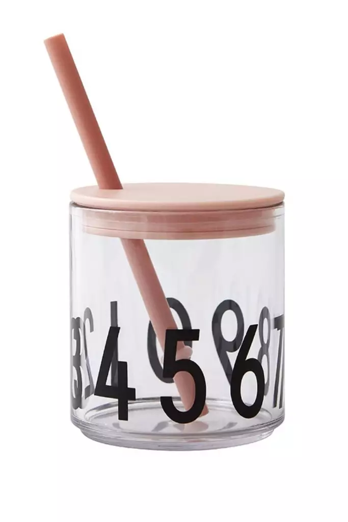 Design Letters Pillikansi Lasten Juomalasiin - Lasten mukit, nokkamukit ja pillimukit - 20102004NUDE - 1