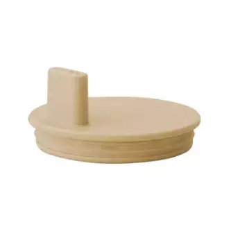 Design Letters nokkakansi tritan lasten lasiin Wauva beige - Lasten mukit, nokkamukit ja pillimukit - 20202202BEIGE - 1