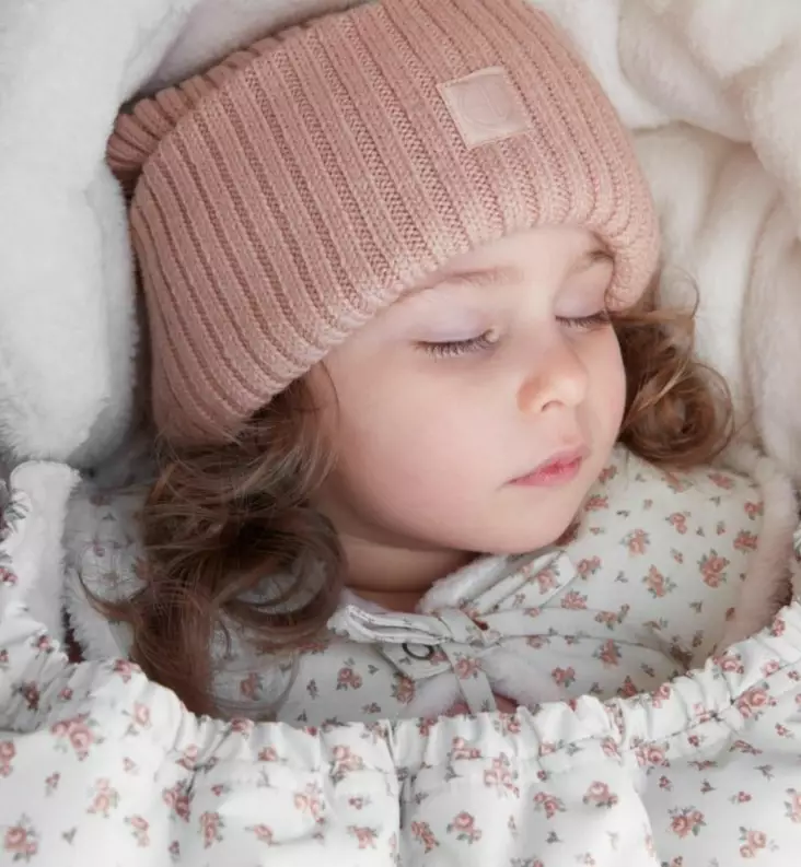 Elodie Details Villapipo blushing pink wauva - Lasten pipot, hanskat ja kaulurit - 50565101151DE - 1