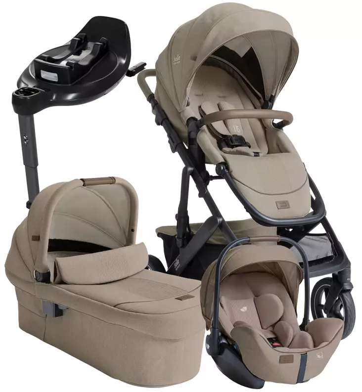 Joie Vinca Signature Lastenvaunujen Starttipaketti i-Level Pro turvakaukalolla ja Base Encore jalustalla - Yhdistelmävaunut - 303504-PILPBE - 1