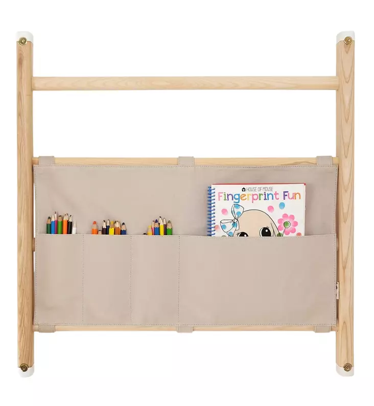 KAOS Endeløs Kangaslokerikko puolapuihin light grey wauva - Leikkipöydät ja -tuolit - END-ORG-GRE - 1