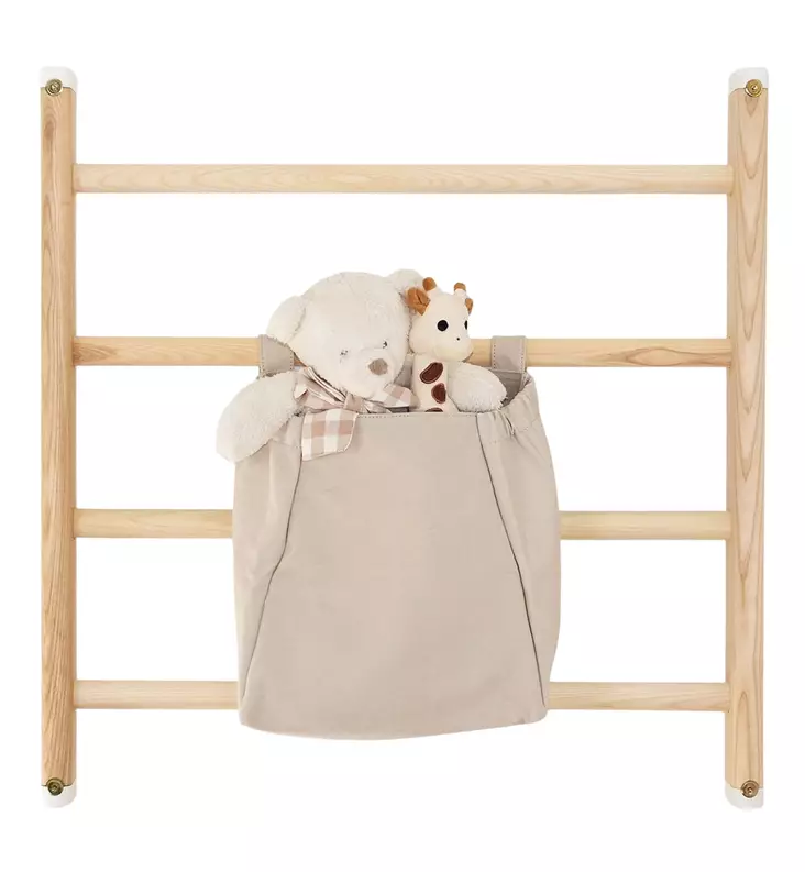 KAOS Endeløs Säilytyspussi puolapuihin Light grey wauva - Leikkipöydät ja -tuolit - END-STO-GRE - 1