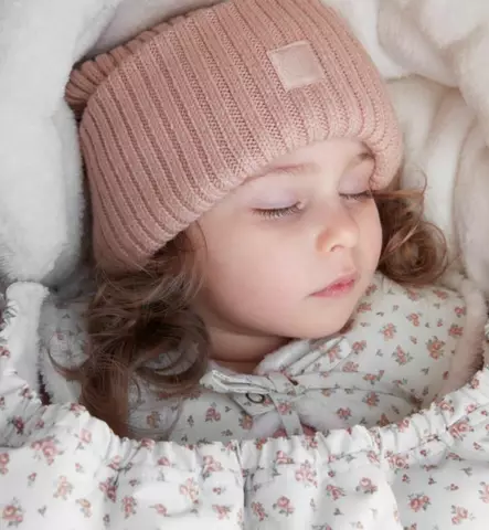 Elodie Details Villapipo blushing pink wauva - Lasten pipot, hanskat ja kaulurit - 50565101151DF - 1